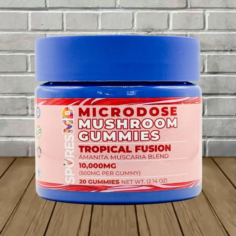 SporesMD Microdose Mushroom Gummies 10000mg