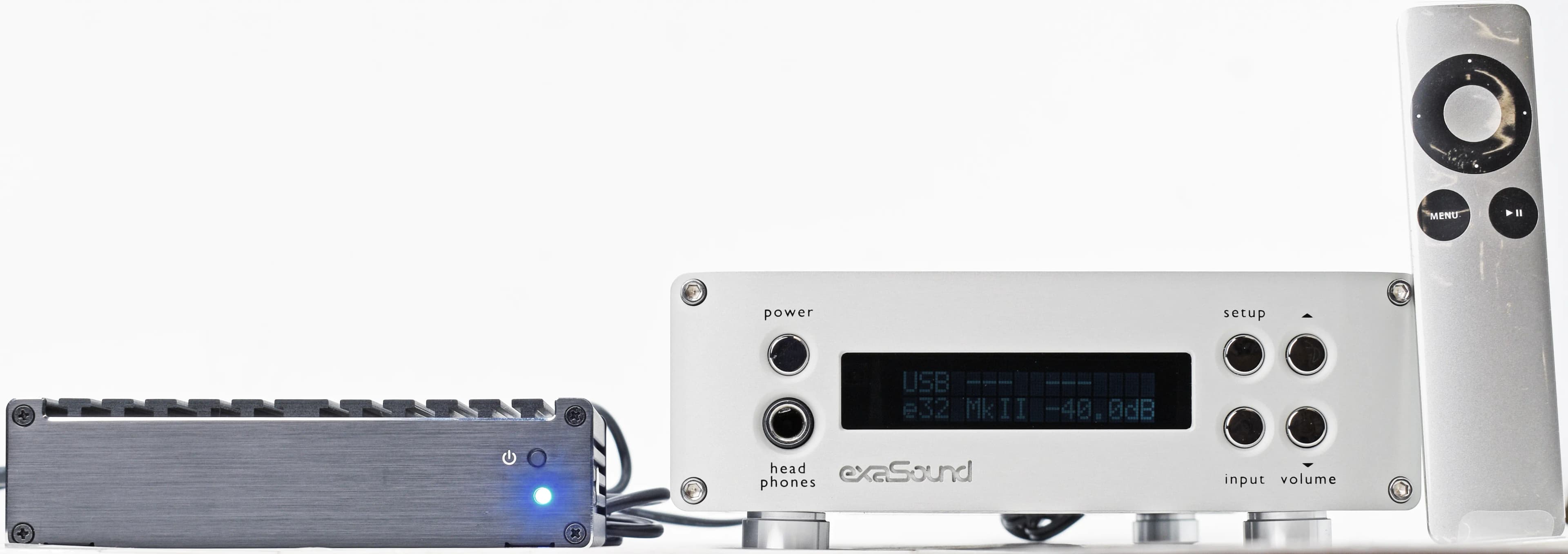 exaSound e32 Mark II DAC & Sigma Network Audio Streamer v1 Combo