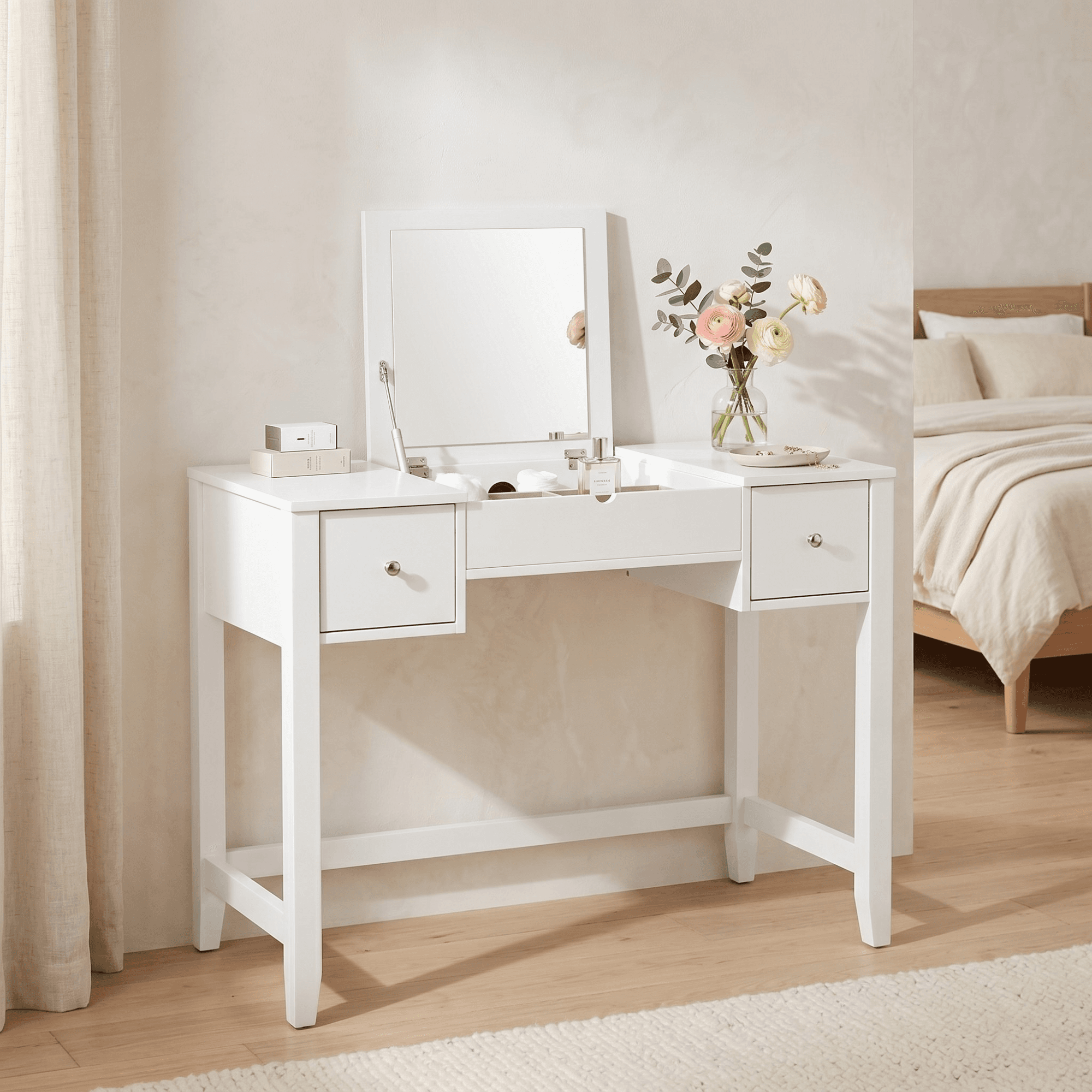Harley Vanity Desk ~ White