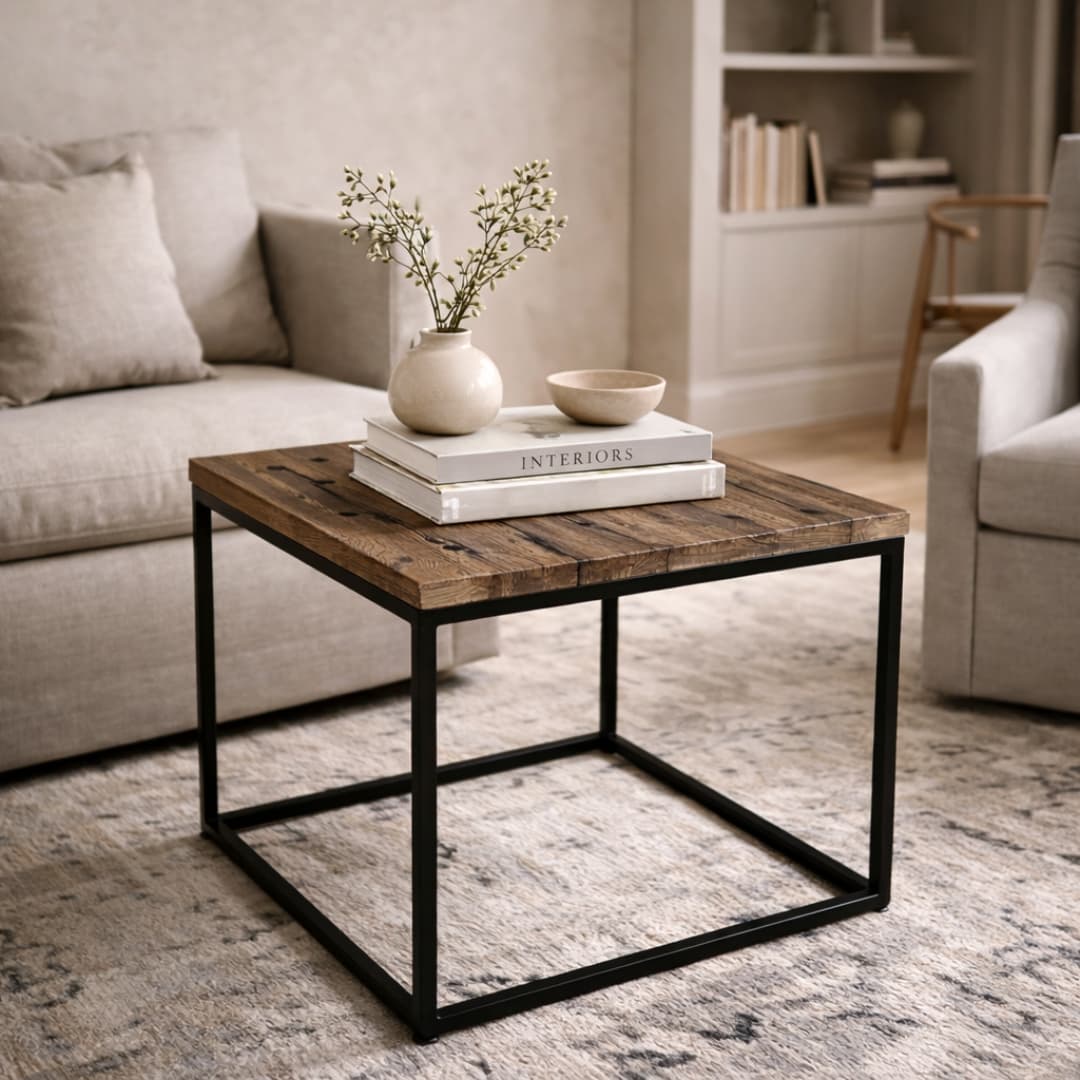 Reclaimed End Table