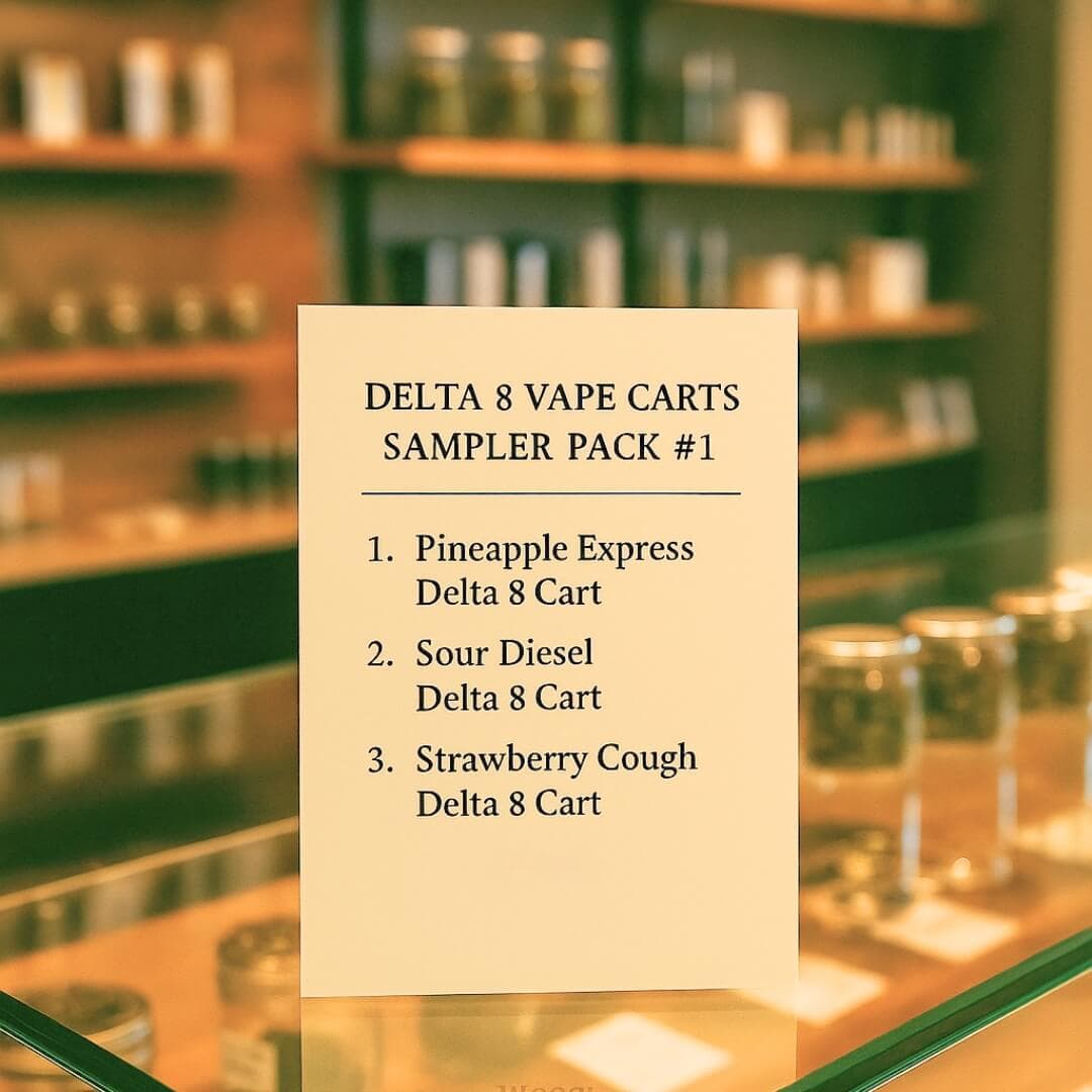 Delta 8 THC Vape Cartridge Sampler Pack #1