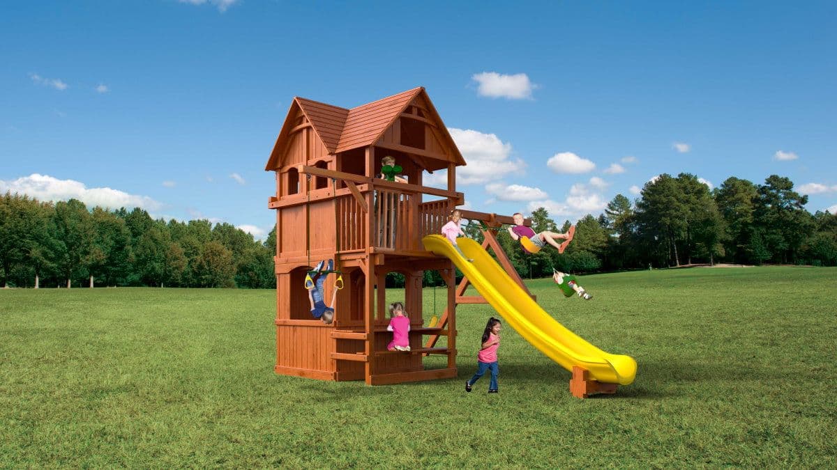 Half Picnic Table for Playhouse XL
