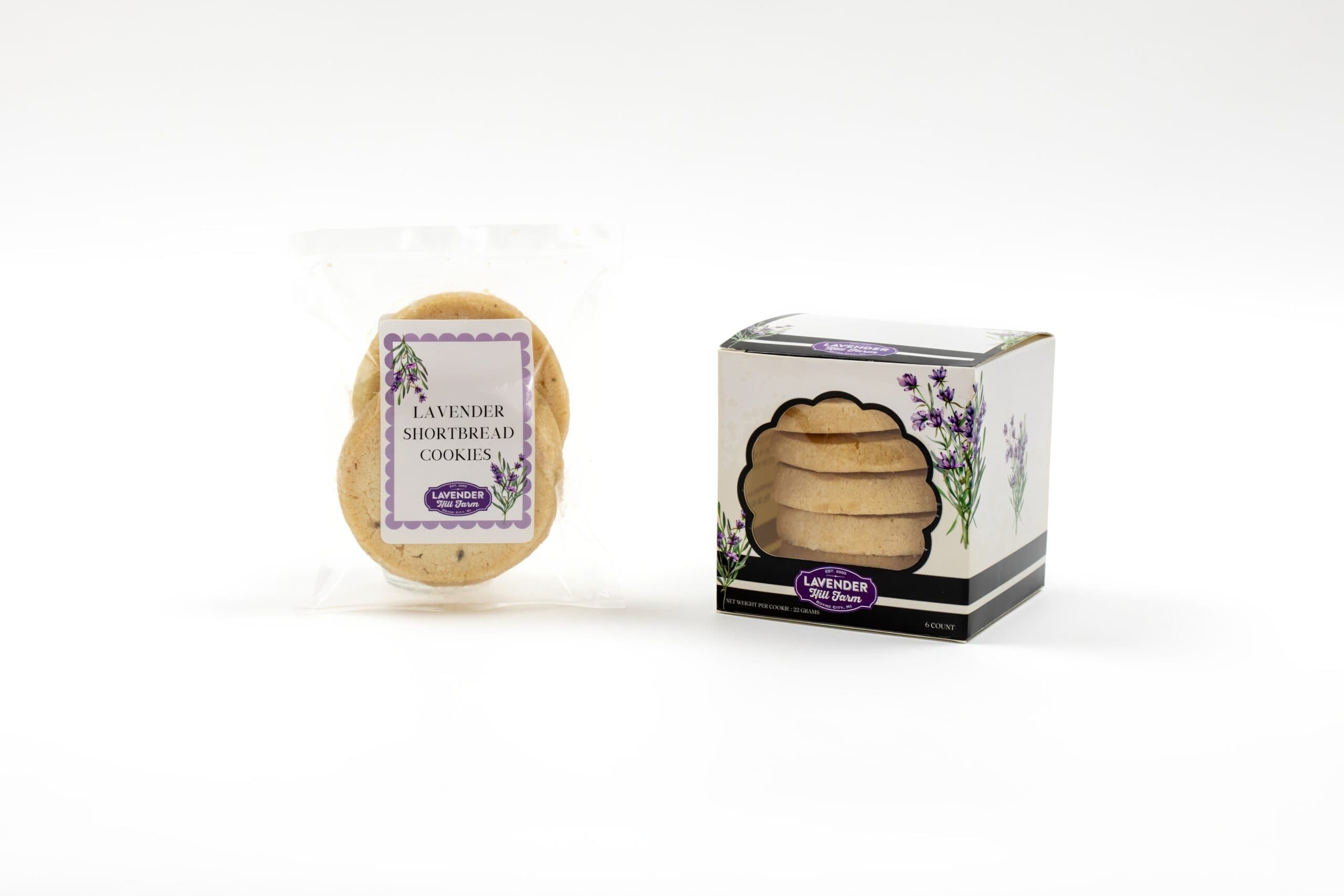 Lavender Shortbread Cookies
