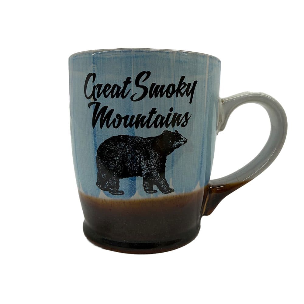 MUG BRUSH BEAR GSM BLUE