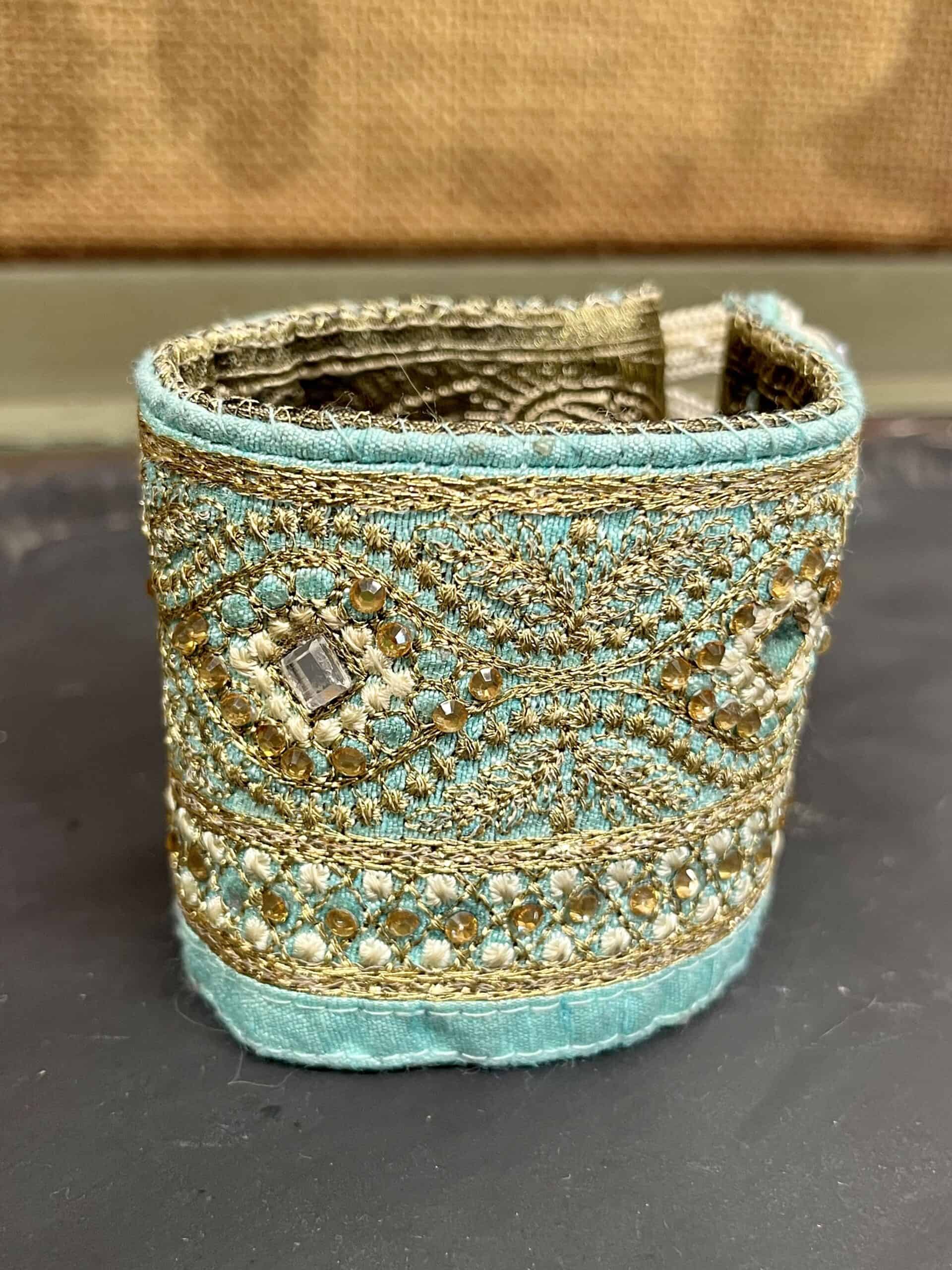 Vintage Trim Fabric Cuff