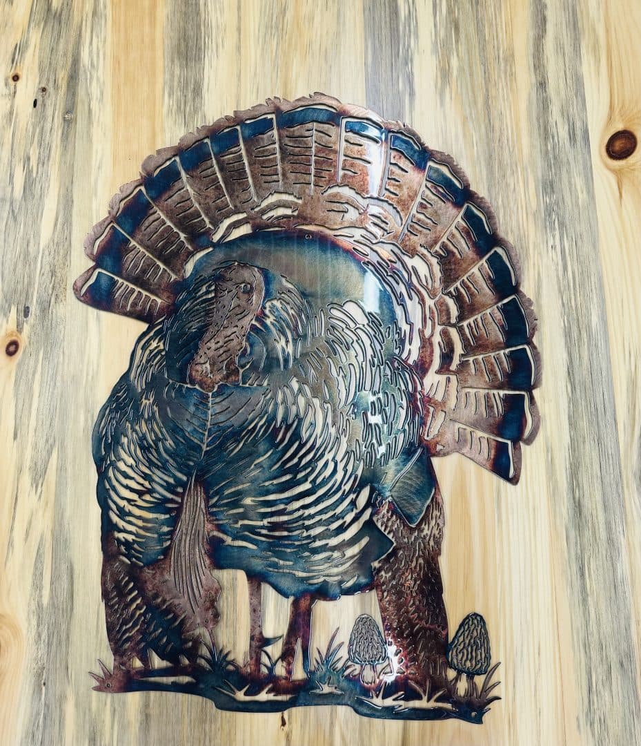 Hooks and Morels Strutting Tom Turkey