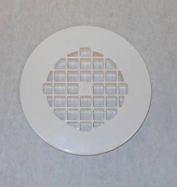 42.322 Shower Strainer, White