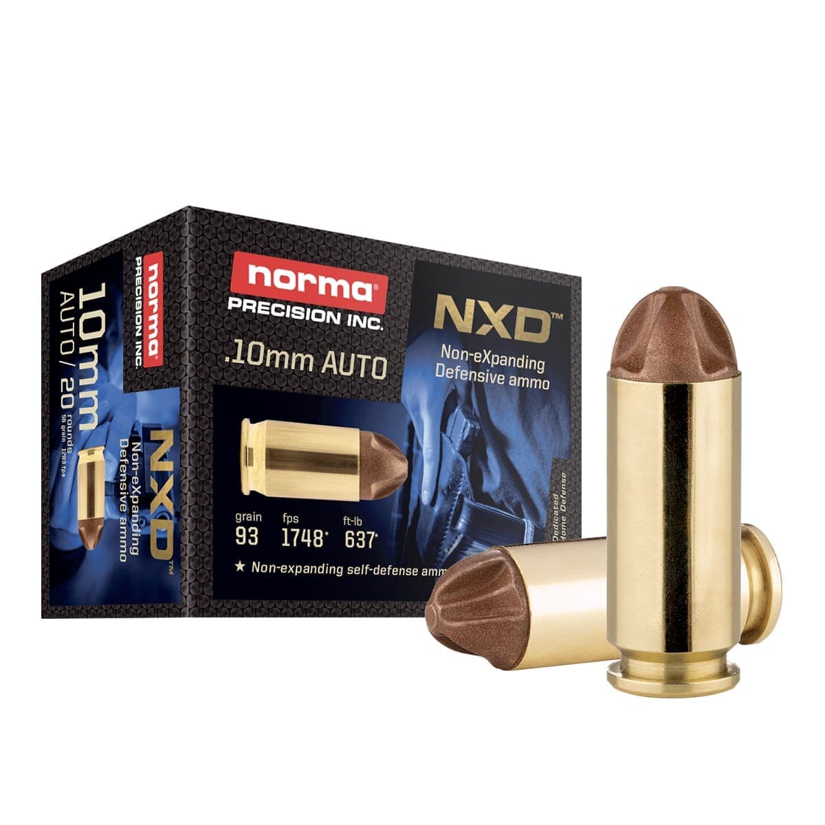10mm Auto NXD 93 gr 20 QTY