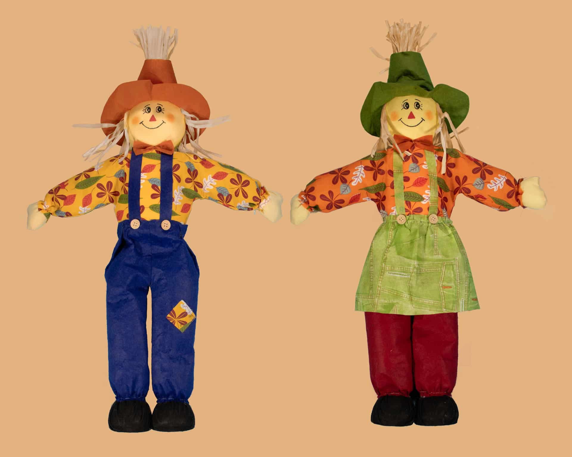 30″ Standing Scarecrows