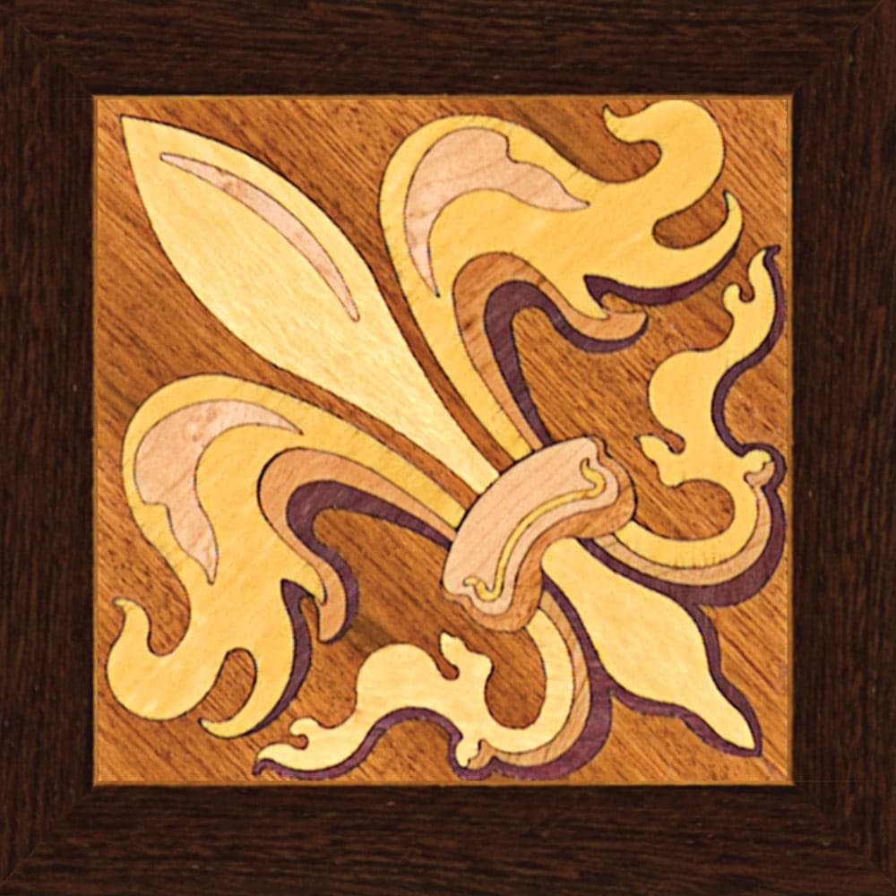 Sophistication Wood Border Corner
