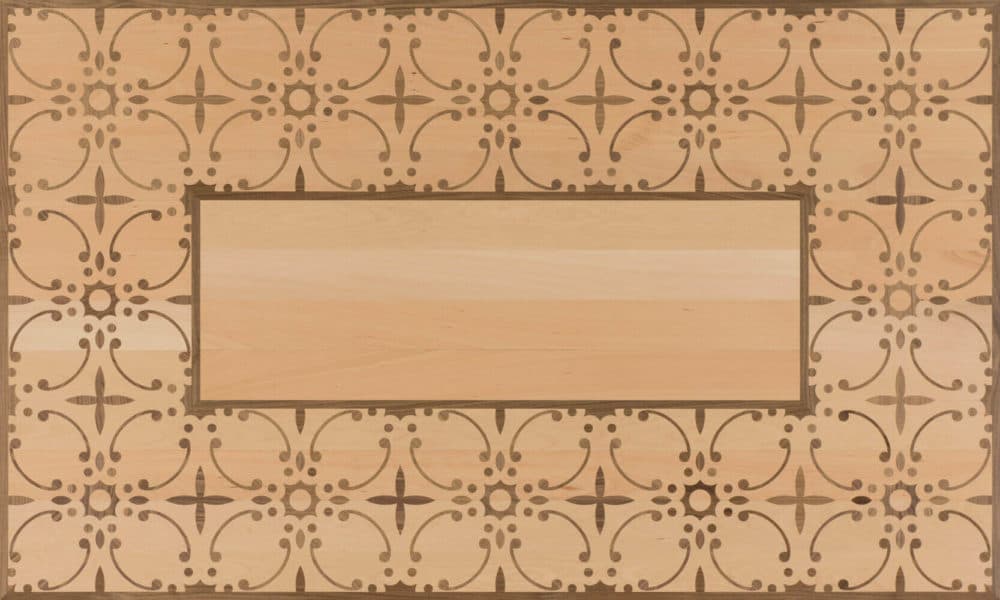 Aladdin Artisan Rug Wood Medallion