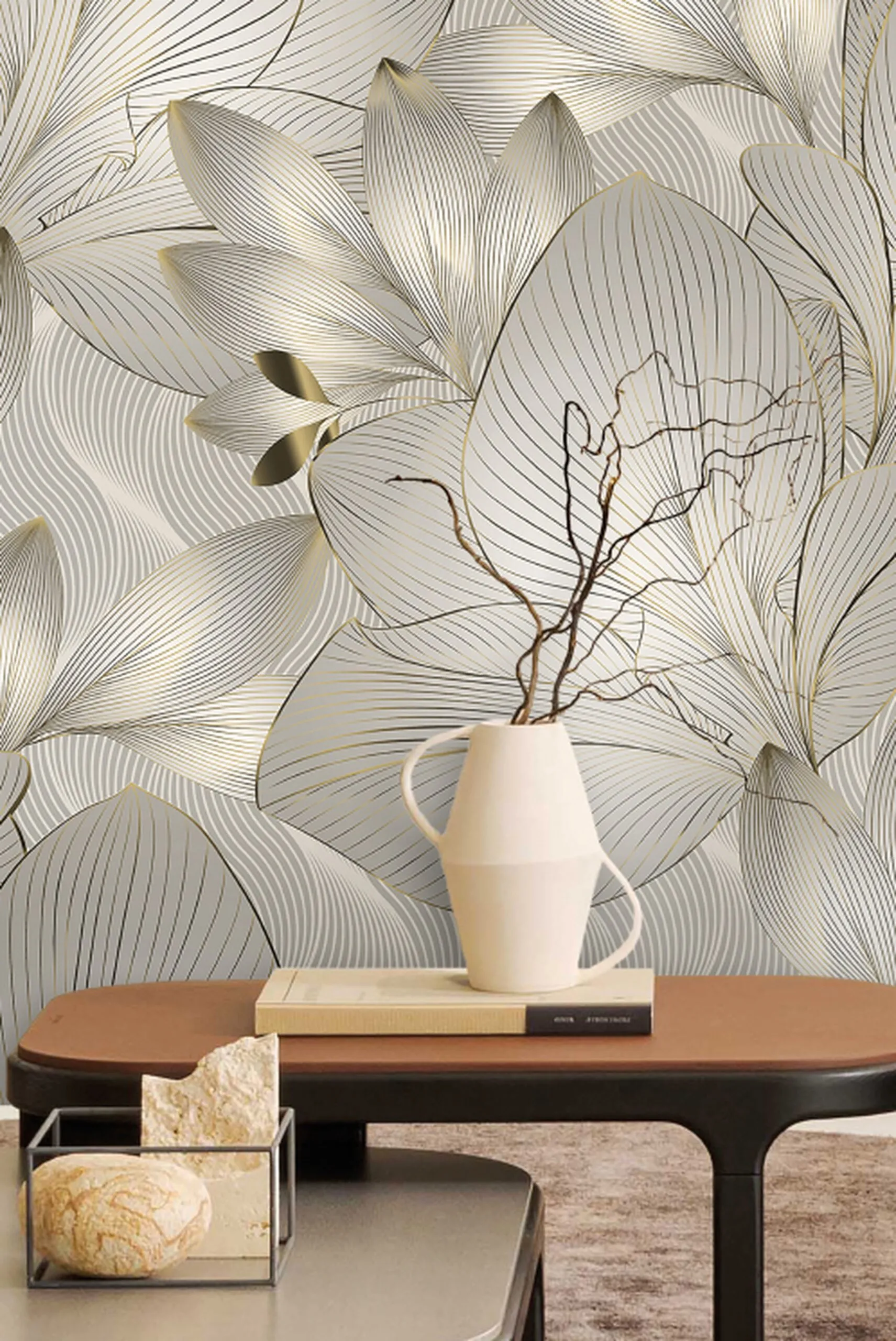 Tropical Leaf Wallpaper