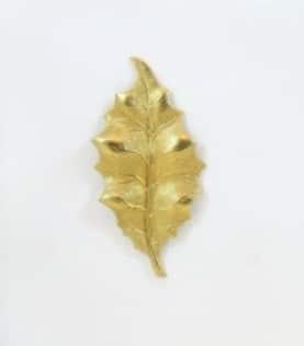 Brass Stamping – 2” x 1” Medium Leaf BR2027