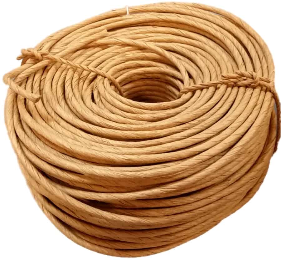 2 Pound Coil Fibre Rush Kraft Brown