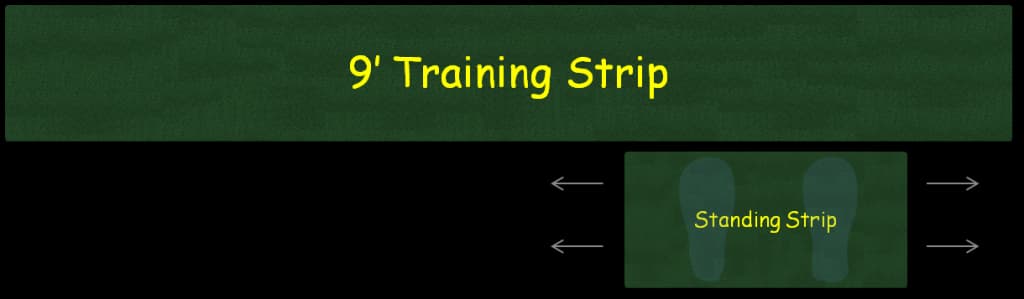 9′ Practice Strip