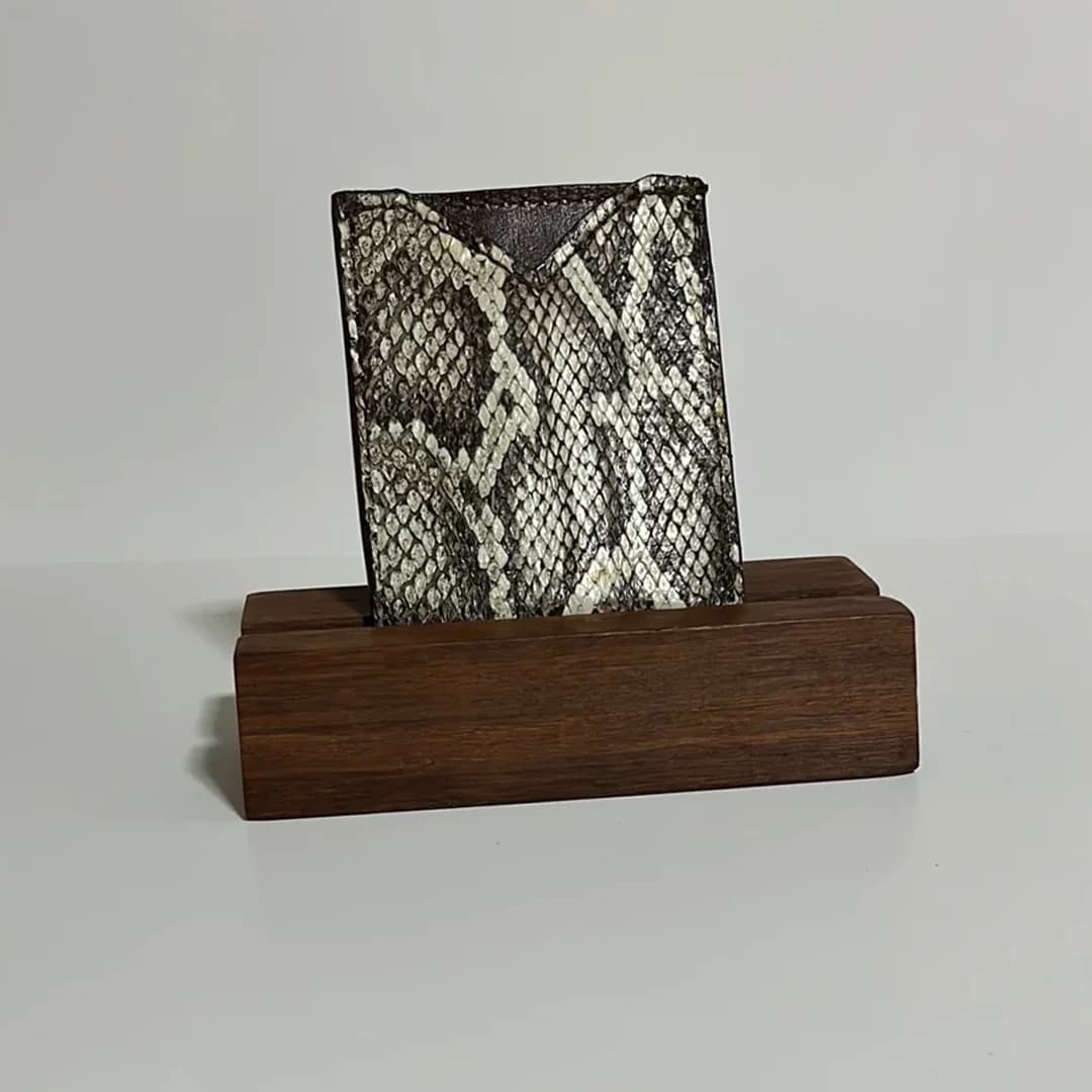 Python Card Holder with Magnetic Money Clip