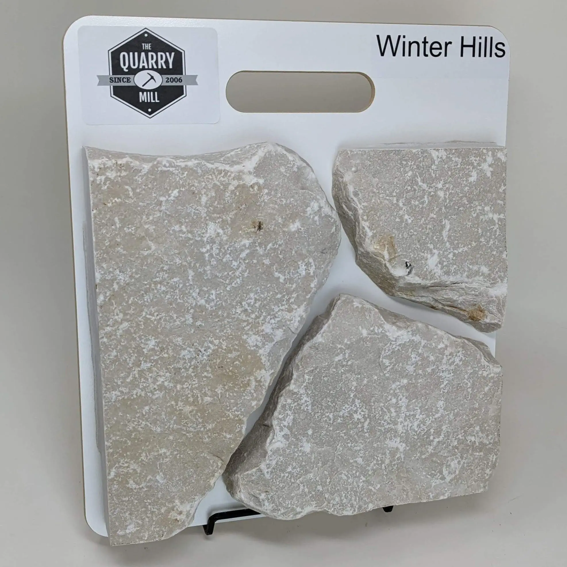 Winter Hills Sample Board