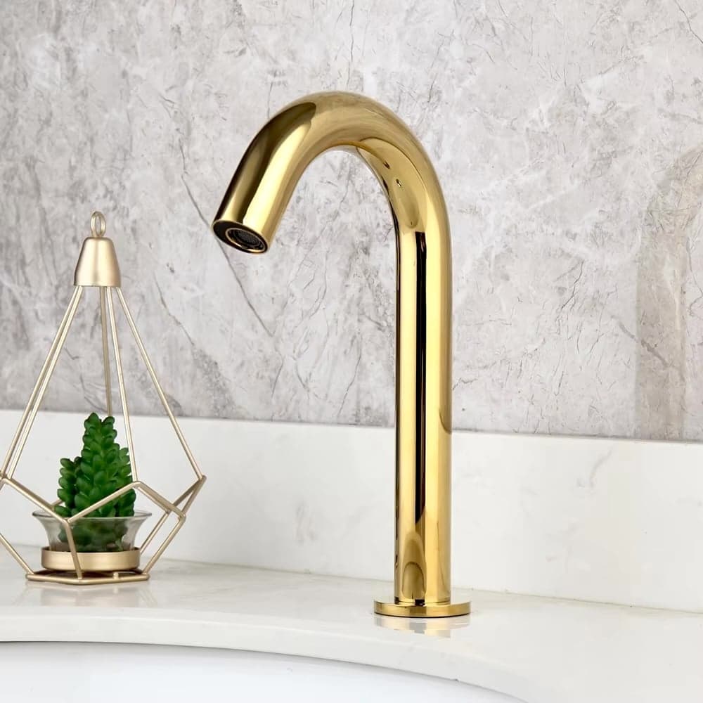 LuxeTouch Gold Touch-Free Sensor Faucet