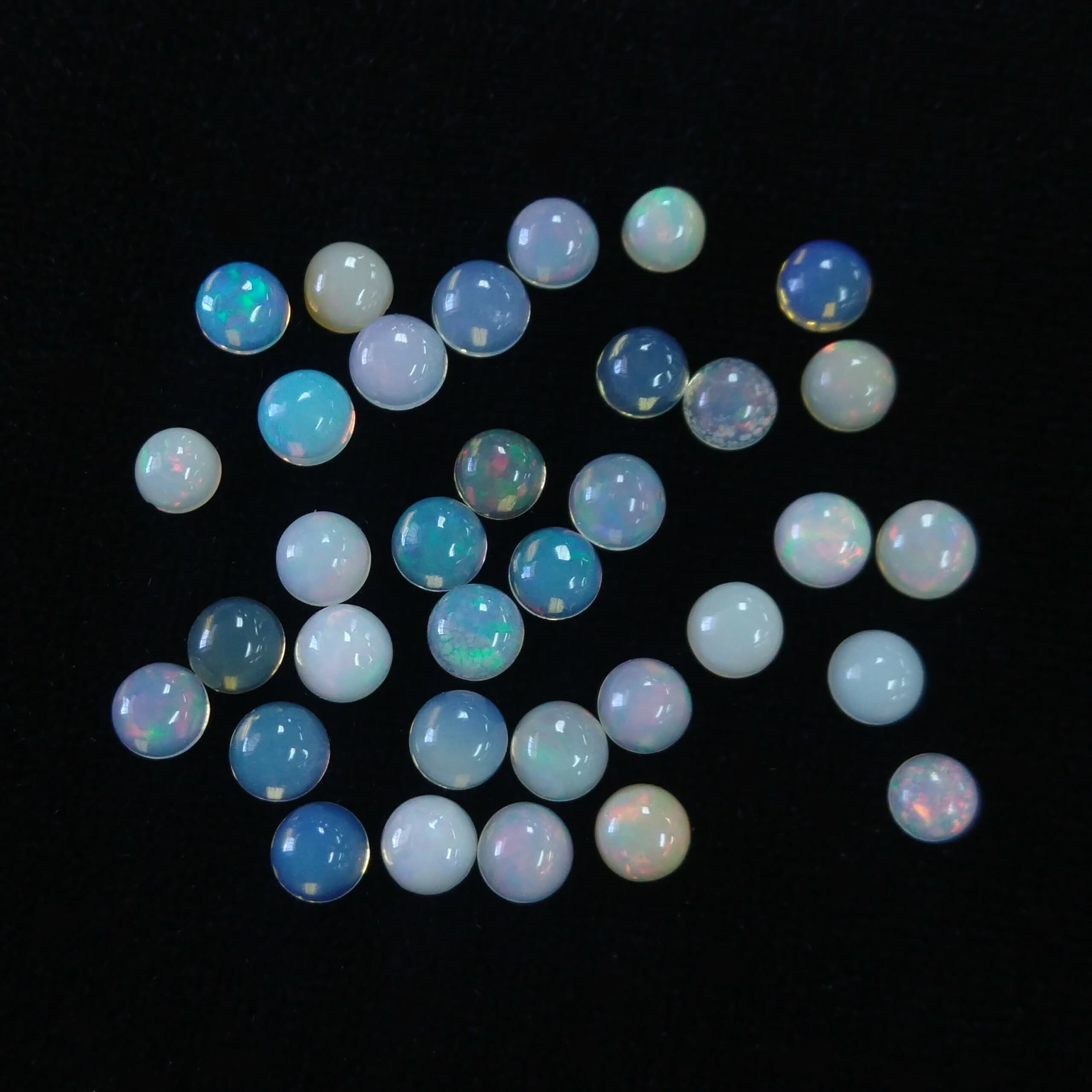 Ethiopian Opal Round Cabochons