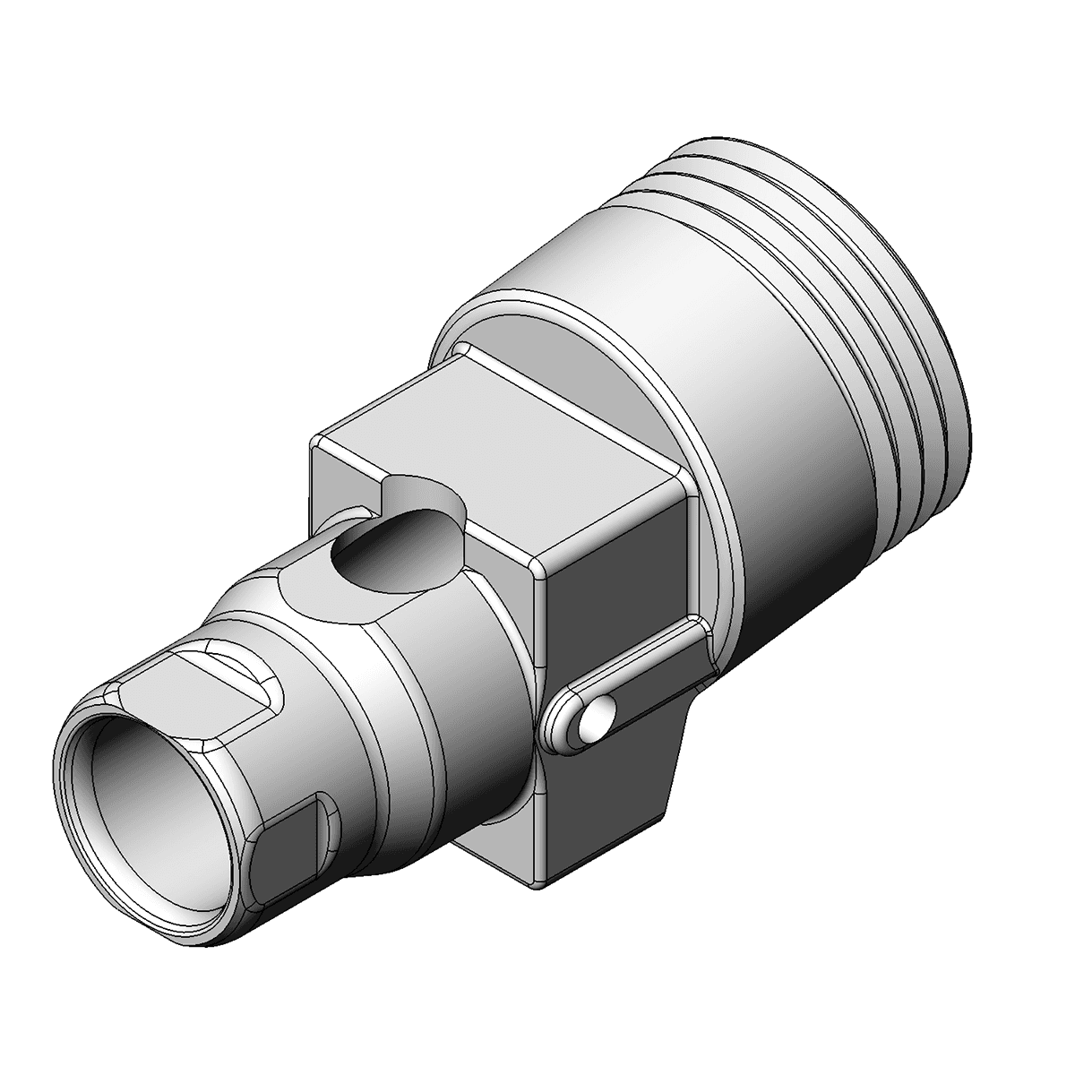 SC/APC Bulkhead Probe Tip