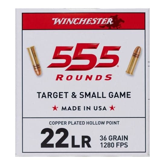 Winchester 22lr 36gr 555rd Box Hollow Point