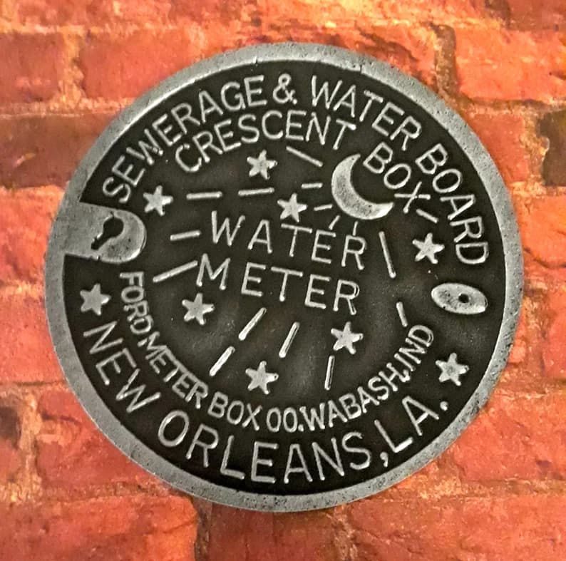Water Meter Sticker