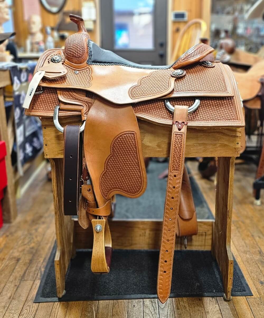 Silver Spur Custom Reining Saddle 16.5″