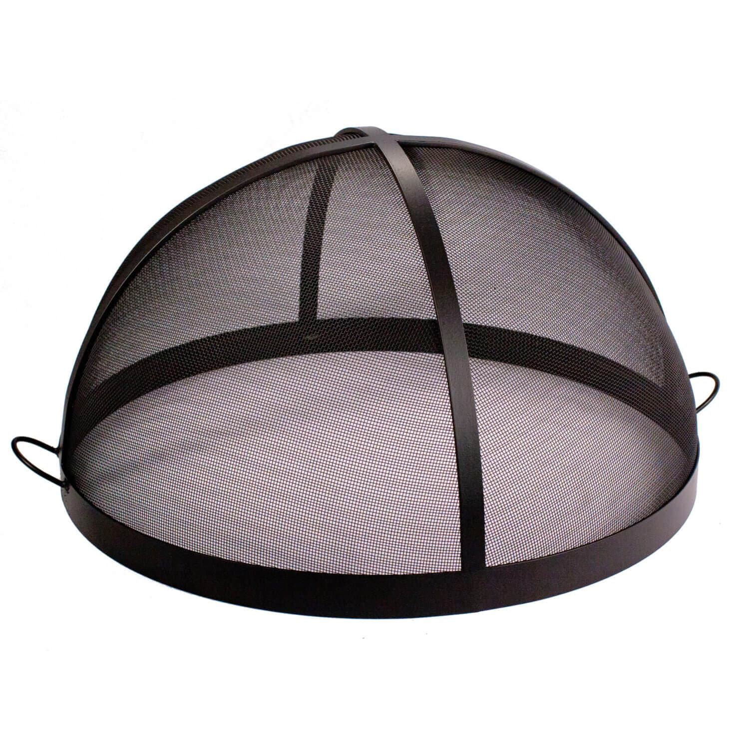 30″ Dome Lift Off Fire Pit Screen – Stainless Steel