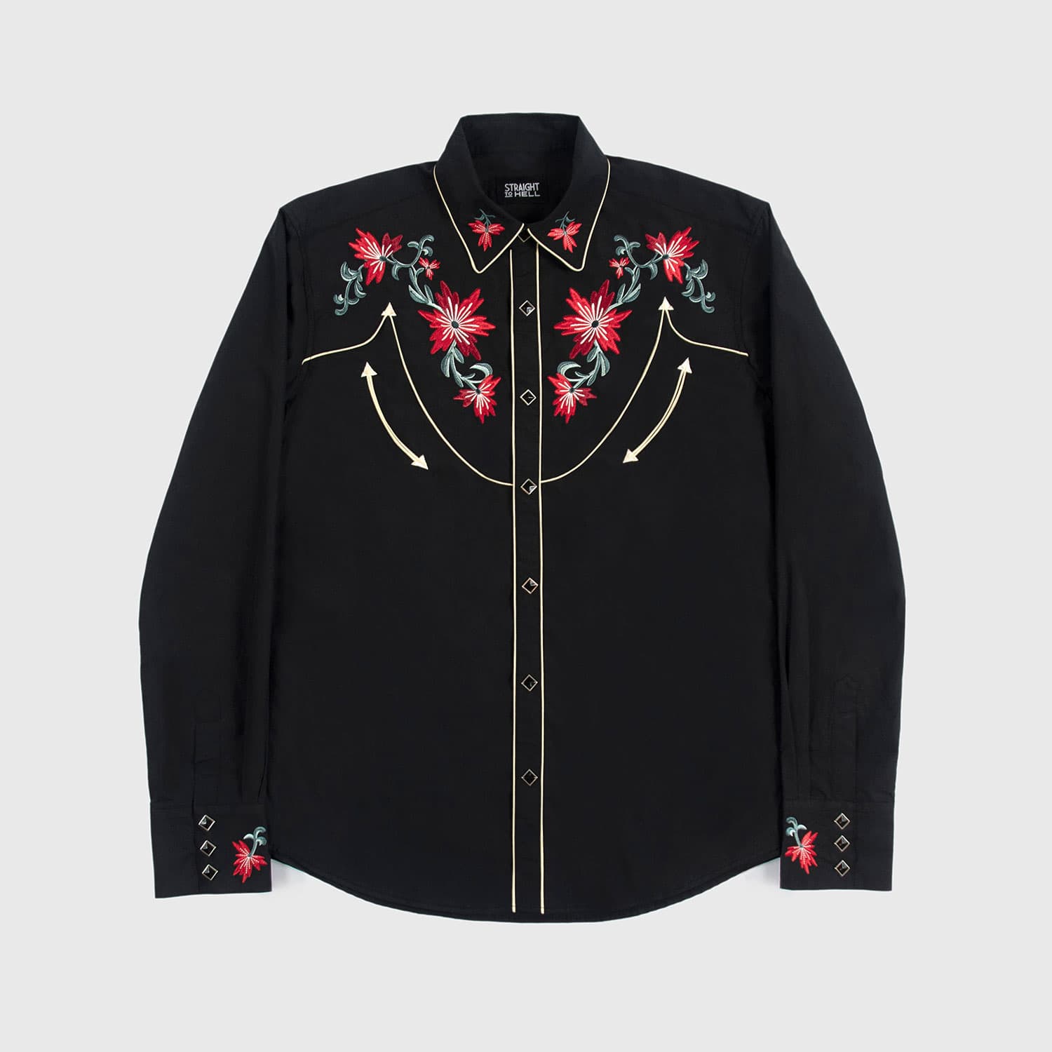 Parsons – Embroidered Western Shirt