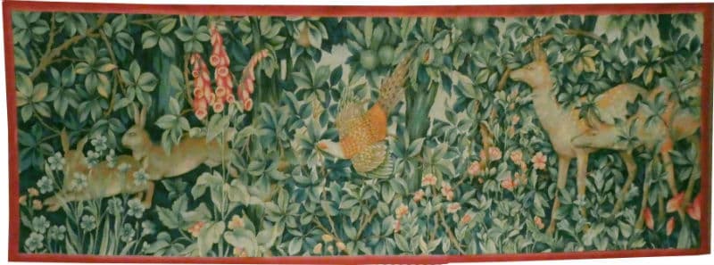 Greenery tapestry