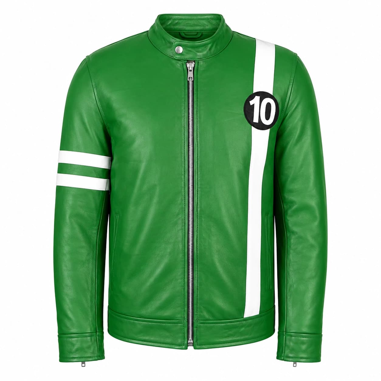 Ben 10 Green Leather Jacket