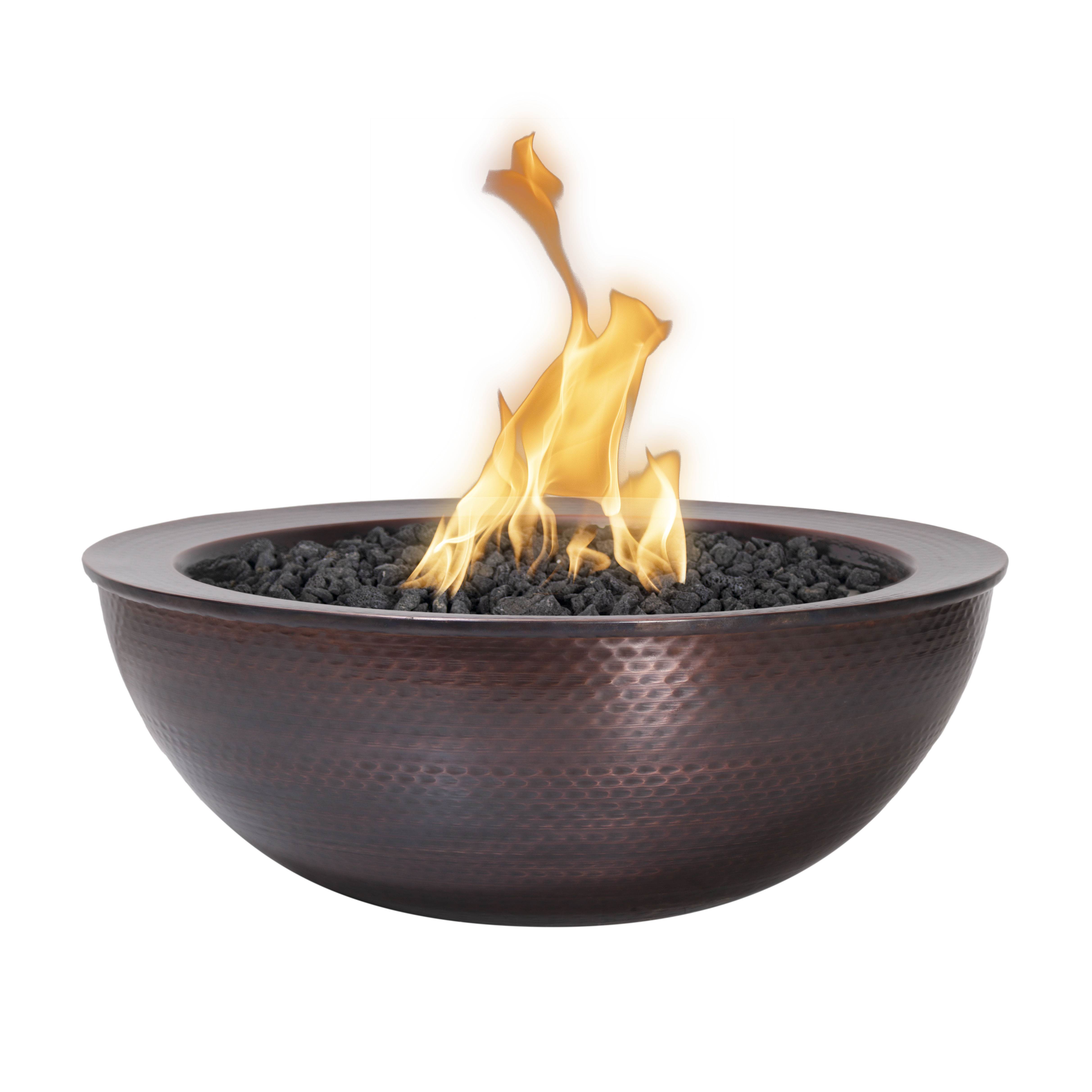 Sedona Fire Bowl – Hammered Patina Copper