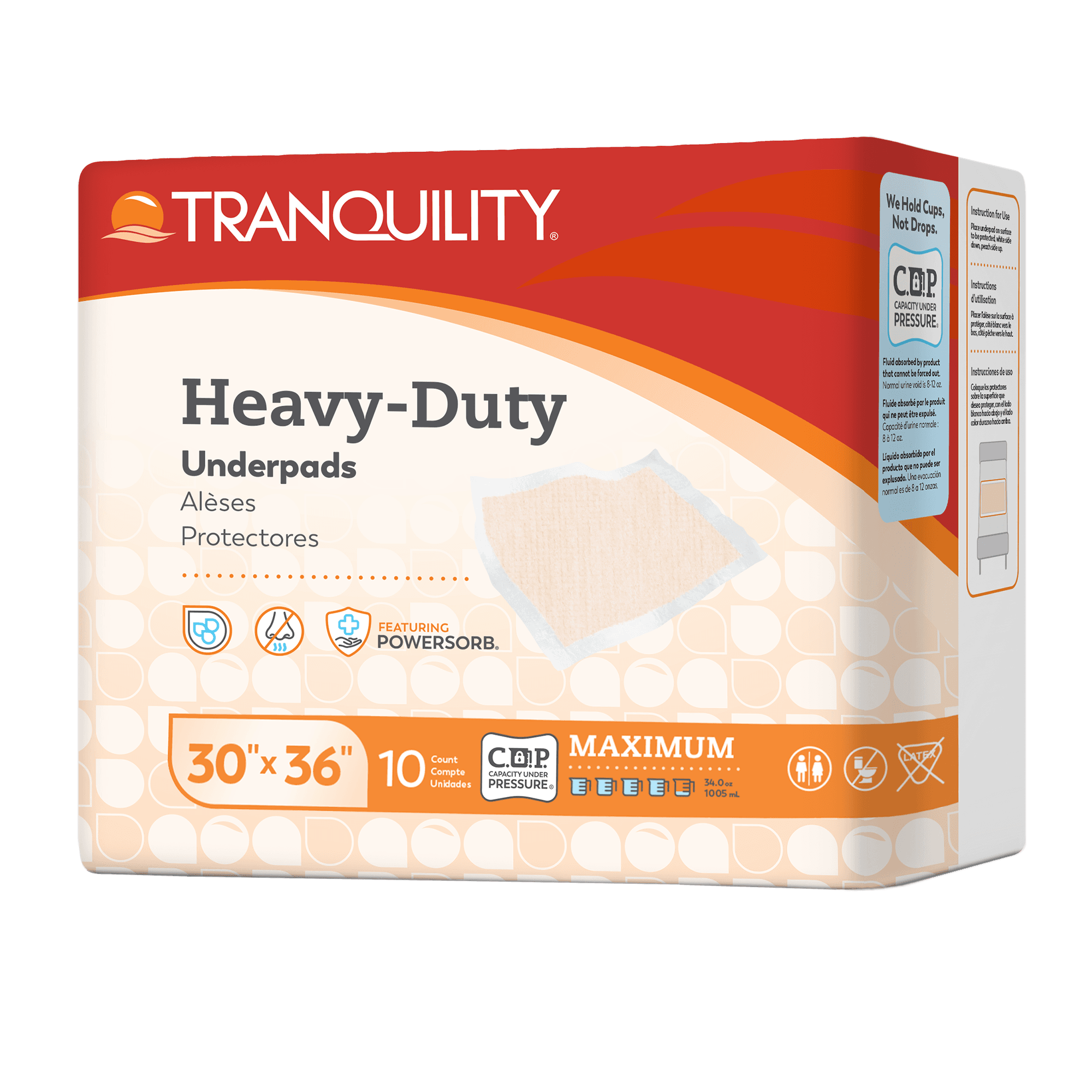 Tranquility Heavy-Duty Underpads