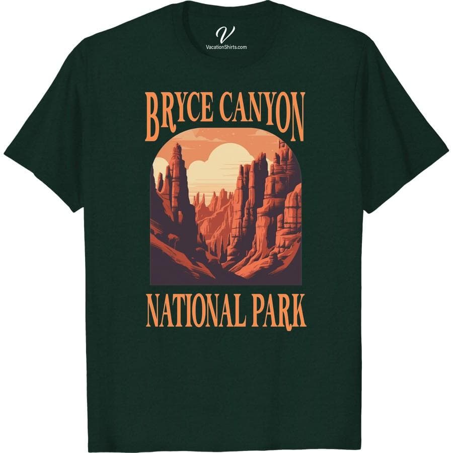 Bryce Canyon Shirt – National Park Sunset Tee with Red Rocks