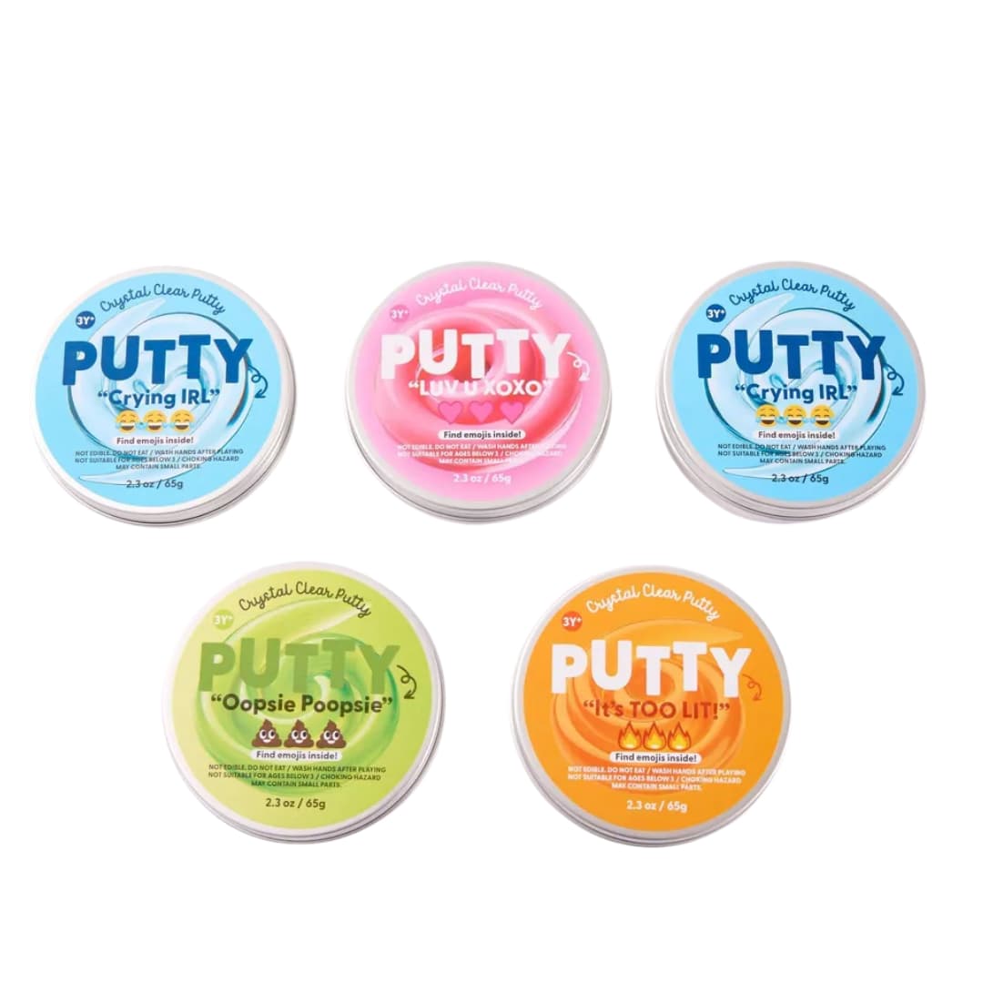 J’ADORE CRYSTAL CLEAR PUTTY ASST.