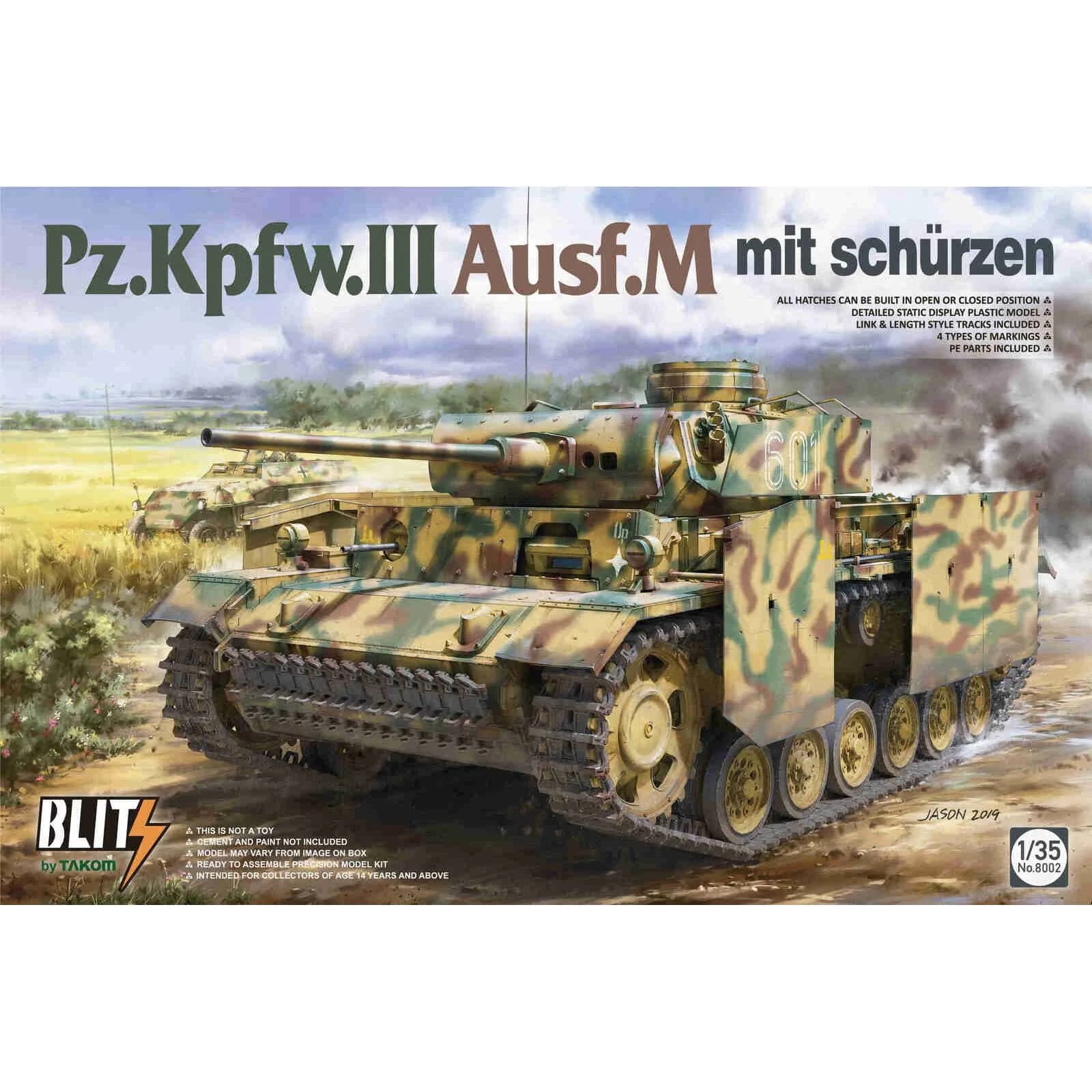 1/35 PZ.KPFW.III AUSF.M
