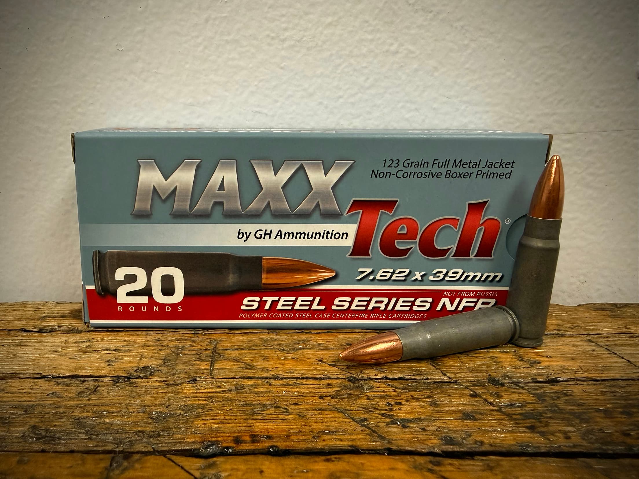 MaxxTech 7.62x39mm 123gr FMJ