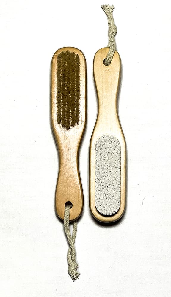Pumice Stone and Brush