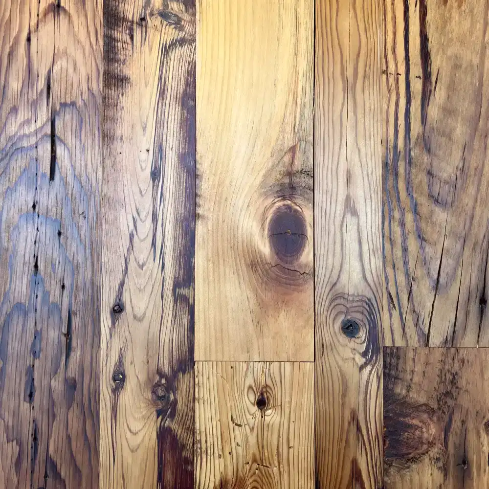 Antique Barn Board Pine Flooring Sample Box