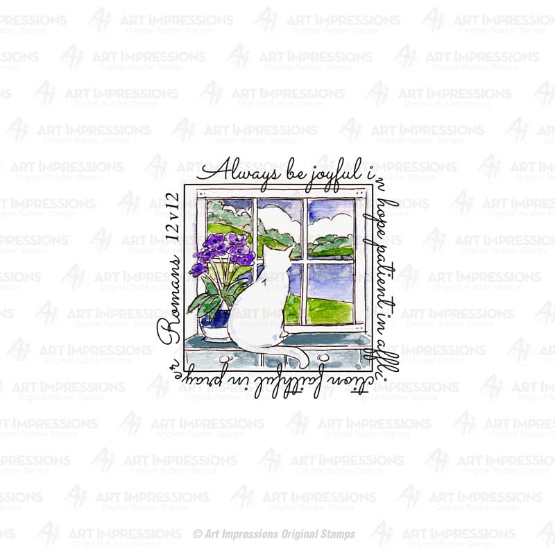 M4877 – Be Joyful Window
