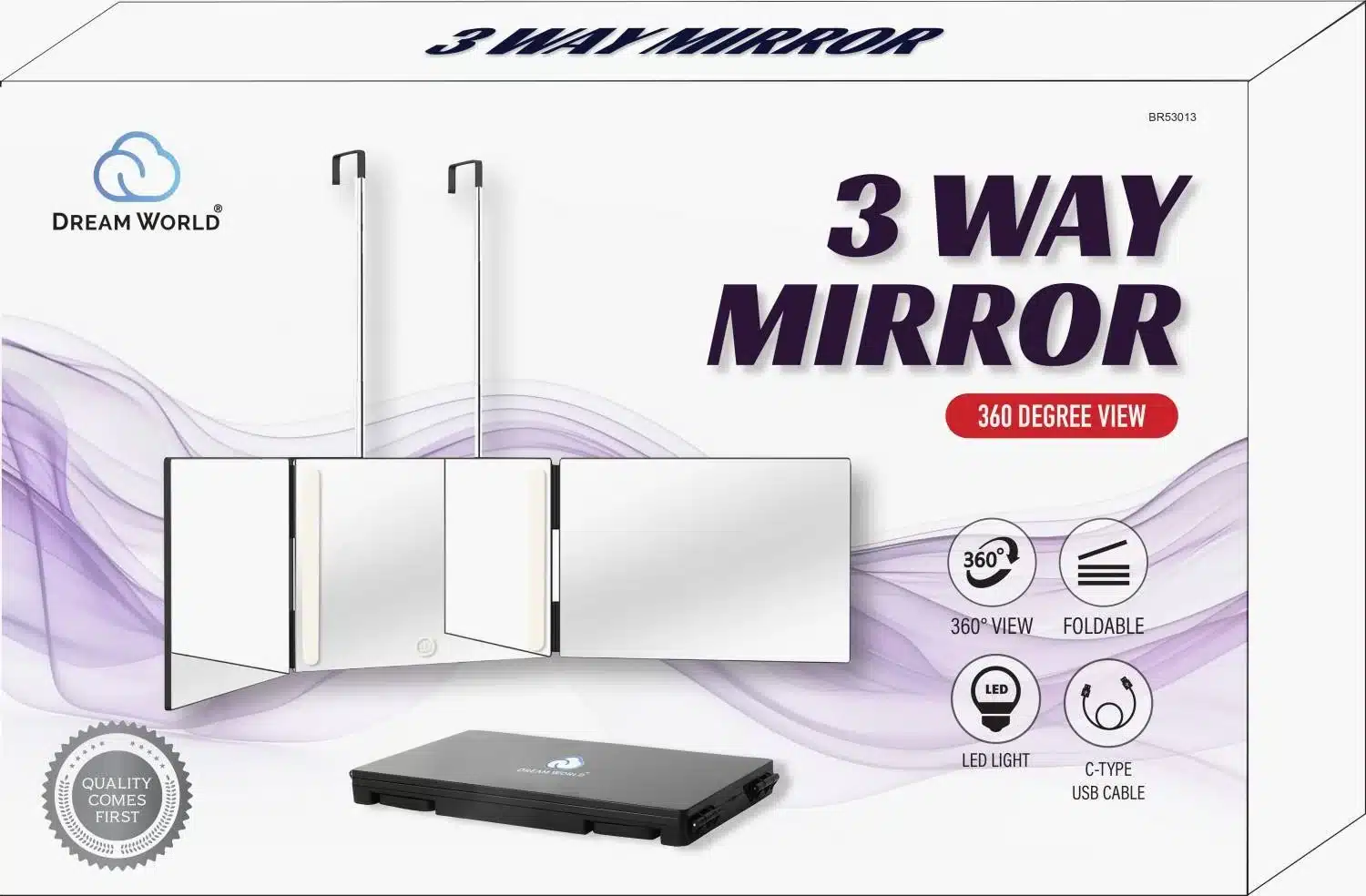 Dream World 3 Way Mirror for Self Cut