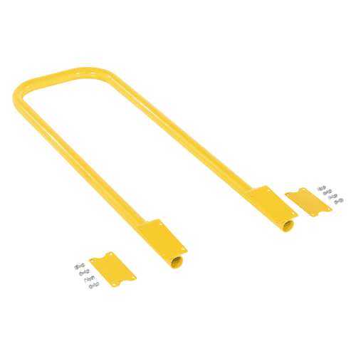 Retrofit Steel Handrail Kit for 1-Step Poly Step Stool – Yellow