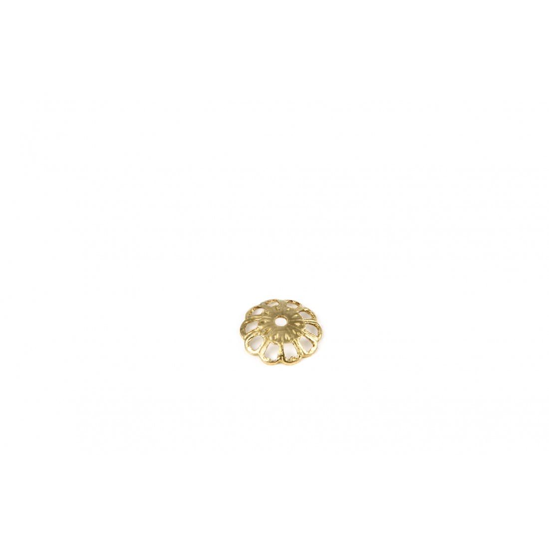 Brass Circular Flower 8mm