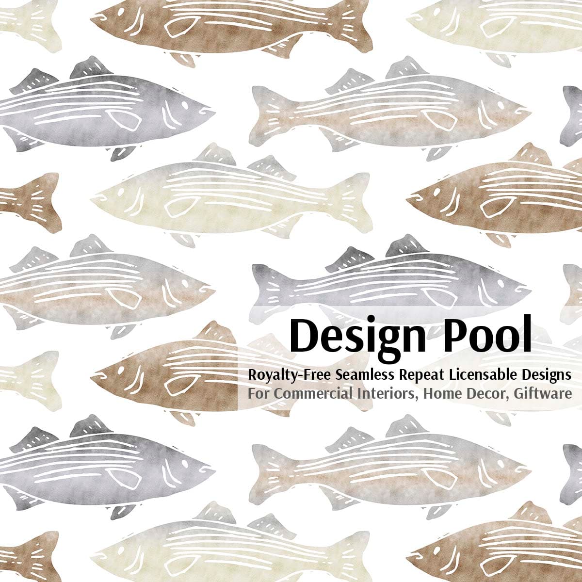 Striped Bass Pattern P2357