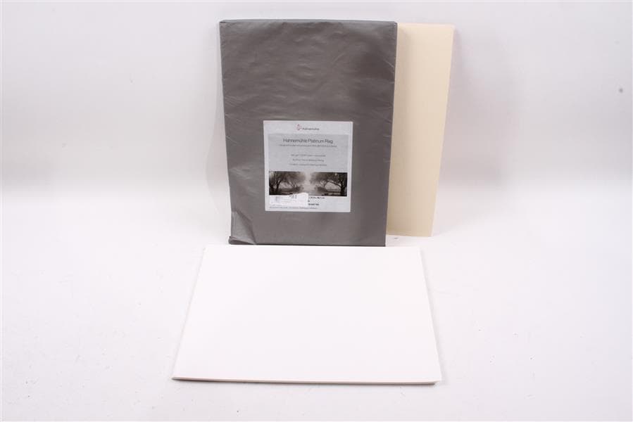 Opened Hahnemuhle Platinum Rag 300gsm 11″x15″, 25 sheets