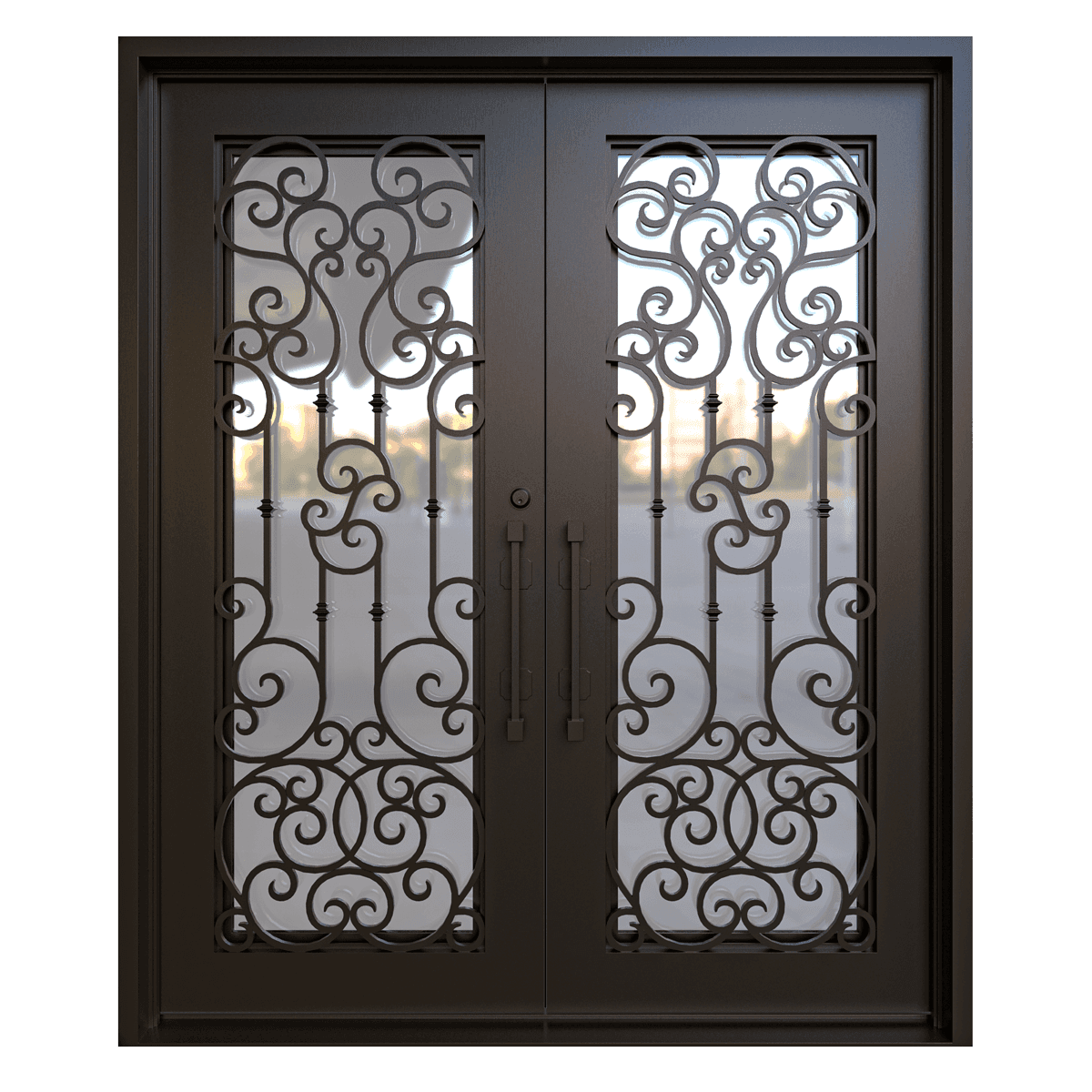 Dublin Double Iron Door