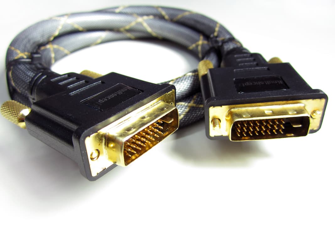 eKs Silver Plated DVI-D Video Cable