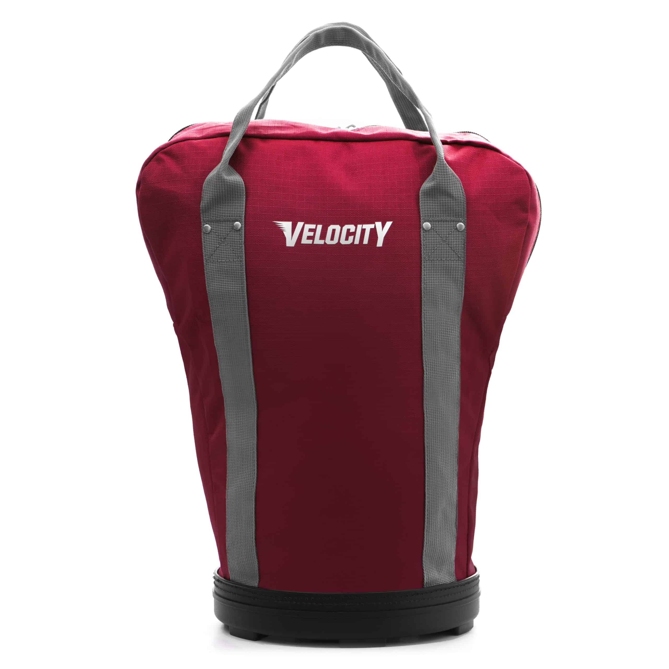 Velocity Lacrosse Ball Bag – Maroon