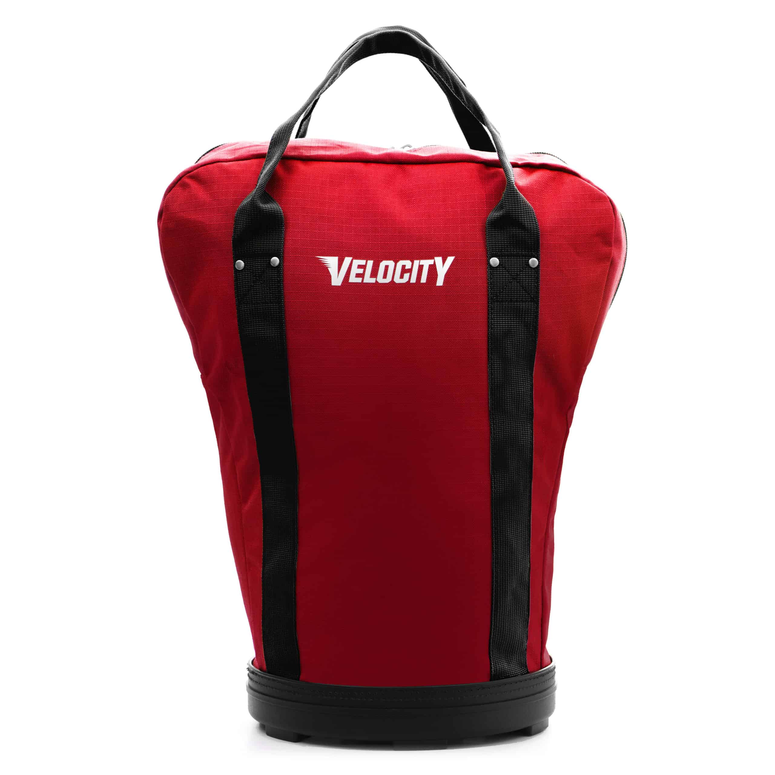 Velocity Lacrosse Ball Bag – Red