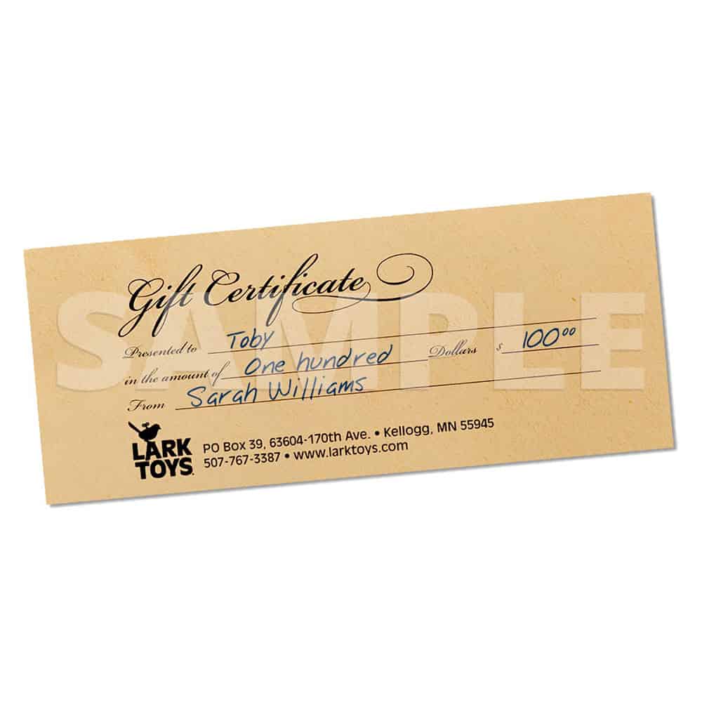 LARK Toys Gift Certificate